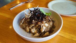 Teriyaki Eggplant Noodles at Vege Rama in West End