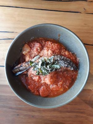 Ravioli  at Vege Rama in West End
