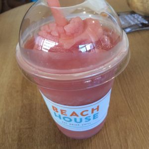 Melon Smoothie w/ Coconut water at Beach House Health Bar in Brisbane