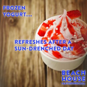 Dairy Free Frozen Yogurt in Brisbane at Beach House Health Bar in Brisbane