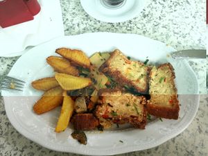 nut roast at Gasthaus am Predigtstuhl in Vienna