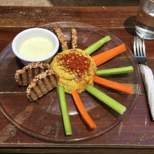 Hummus at Co.ConAmor in Tulum