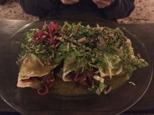 Tacos at Co.ConAmor in Tulum