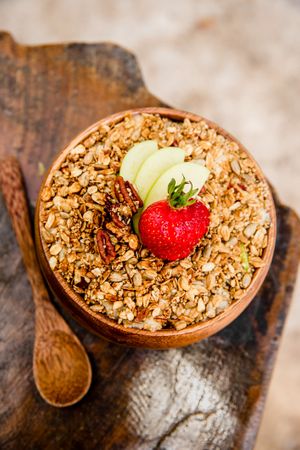 Fruit and Granola! at Co.ConAmor in Tulum