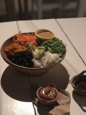 Mexican/Southwest salad at Co.ConAmor in Tulum