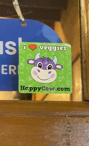 happy cow  at Wabi-Sabi Noodle House Morato in Metro Manila