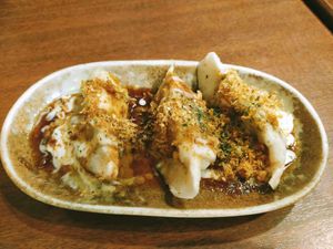 okonomigyoza  at Wabi-Sabi Noodle House Morato in Metro Manila