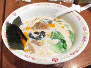 tonyu ramen  at Wabi-Sabi Noodle House Morato in Metro Manila