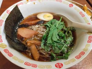 shoyu ramen  at Wabi-Sabi Noodle House Morato in Metro Manila