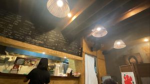 interior  at Wabi-Sabi Noodle House Morato in Metro Manila