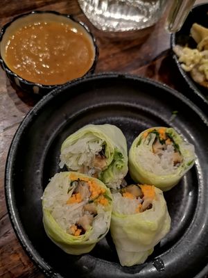 Spring Rolls at Wabi-Sabi Noodle House Morato in Metro Manila