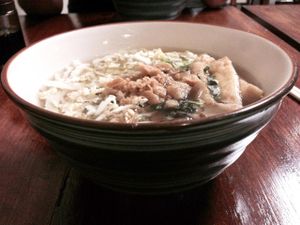 Noodles at Wabi-Sabi  at Wabi-Sabi Noodle House Morato in Metro Manila