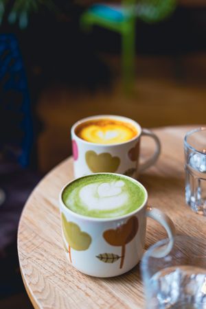 Best Matcha latte and Golden milk in Malmö  at Lotta Love in Malmo