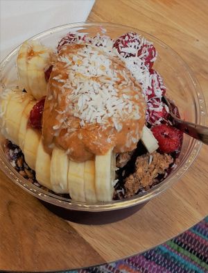 Classic acai bowl - delicious! at Lotta Love in Malmo