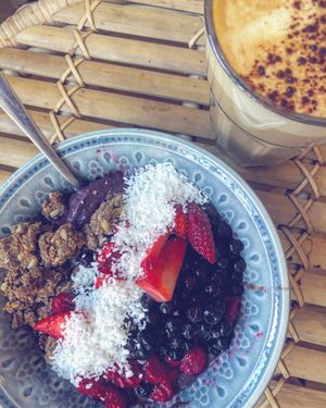 Berry bowl at Lotta Love in Malmo