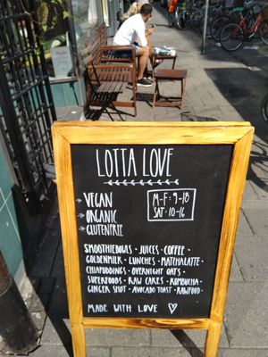 Outside at Lotta Love in Malmo