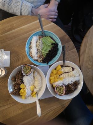 Acai and Graviola bowls at Lotta Love in Malmo