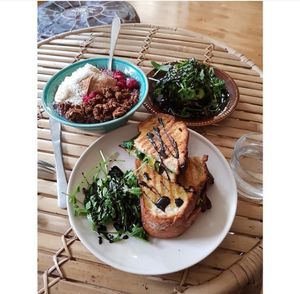 Acai bowl and avocado toasts at Lotta Love in Malmo