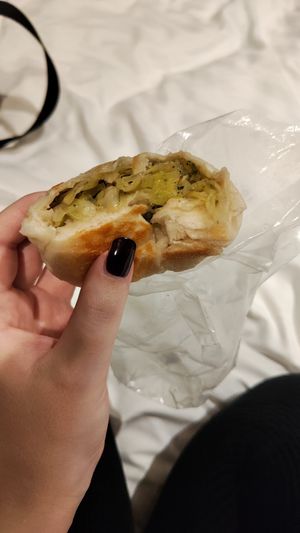 Cabbage bun at Shàng Dǐng HuángJiā 上頂皇家 - Main Station in Taipei