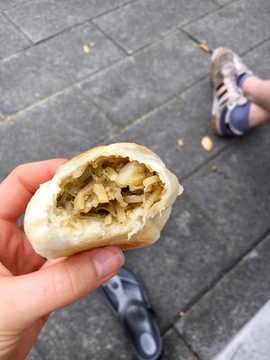 Glass noodles with cabbage at Shàng Dǐng HuángJiā 上頂皇家 - Main Station in Taipei