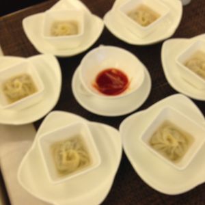 dumplings at ChangLe in Hong Kong Island