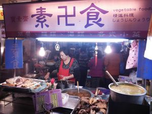 the stall at Bao Vegetarian - Food Stall in Taipei