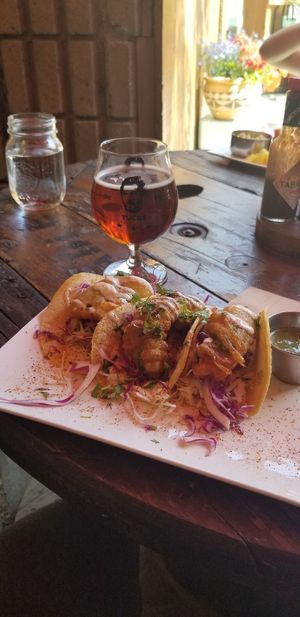 Fish tacos at Tucos Taco Lounge in Sudbury
