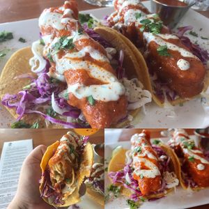 Tacos #6 The ‘Buffalo’ Tempeh at Tucos Taco Lounge in Sudbury