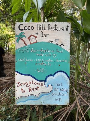 Everything made fresh  at Coco Hill in Bocas Del Toro