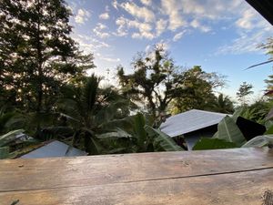 View from the restaurant  at Coco Hill in Bocas Del Toro