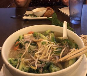 Vegetables and tofu vegan pho   at Lilly's Cafe in New Orleans