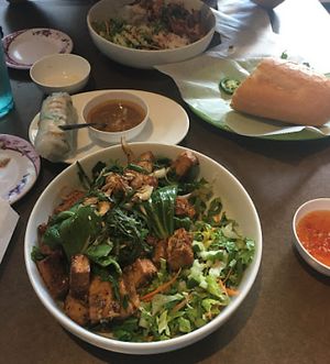 Vegan at Lilly's Cafe in New Orleans