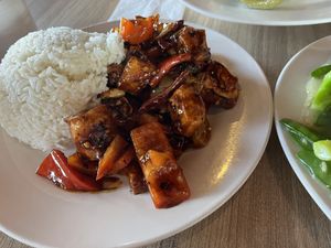 Kung Pao Tofu @ lunchtime  at Shandong in Portland