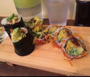 August 7, 2015 chef's pick lunch special at Sushi Momo in Montreal