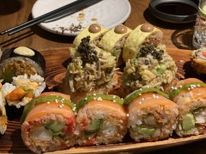 Chef’s selection  at Sushi Momo in Montreal