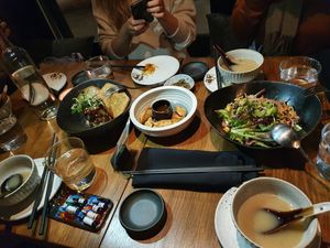 Entrees at Sushi Momo in Montreal