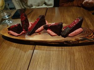 Dessert at Sushi Momo in Montreal