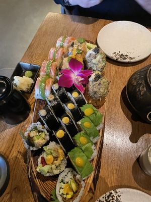 Sushi for 2!   at Sushi Momo in Montreal