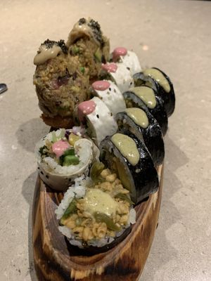   at Sushi Momo in Montreal