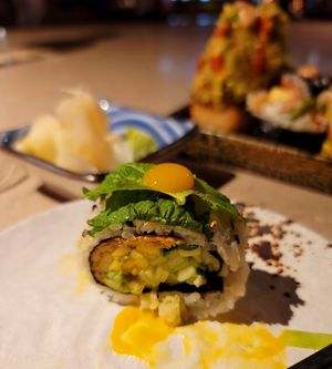 Momo roll at Sushi Momo in Montreal