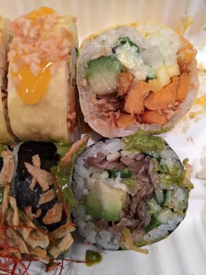 From the Odoroki meal at Sushi Momo in Montreal