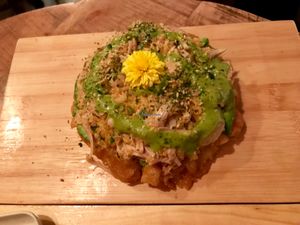 Pizza Sushi  at Sushi Momo in Montreal