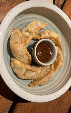 Dumplings   at Sushi Momo in Montreal