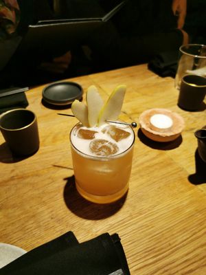 Cocktail at Sushi Momo in Montreal