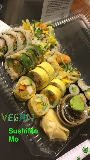 Sushi for two. at Sushi Momo in Montreal