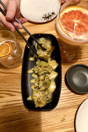 Yasai broccoli   at Sushi Momo in Montreal