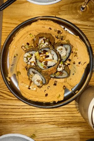 Mezze tempura   at Sushi Momo in Montreal