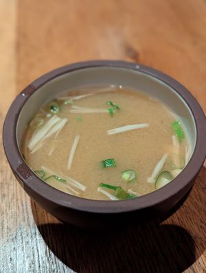 Miso at Sushi Momo in Montreal