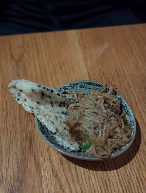 Oyster Appetizer at Sushi Momo in Montreal