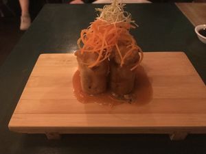 Harumaki - Spring Rolls  at Sushi Momo in Montreal